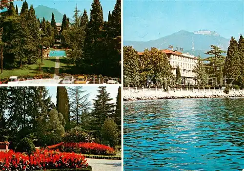 AK / Ansichtskarte Riva__del_Garda_IT Piscina e fioritura estiva Hotel 