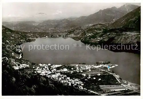 AK / Ansichtskarte Calceranica_al_Lago_Trento_IT Panorama 