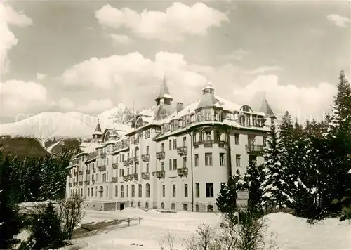 AK / Ansichtskarte Vysoke_Tatry_SK Tatranska Lomnica Grandhotel Praha 