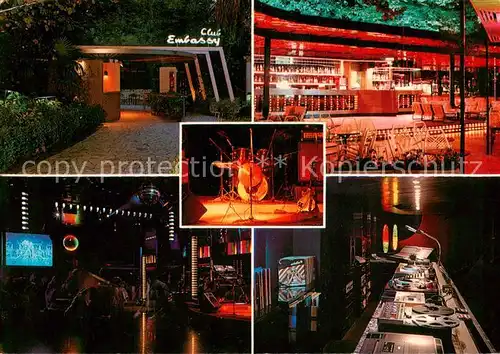 AK / Ansichtskarte Rimini_IT Club Embassy Dancing Disco Piano Bar 
