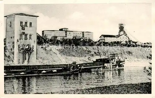 AK / Ansichtskarte Kochendorf Schachtanlage mit Salzverladung am Neckar Kochendorf