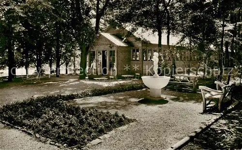 AK / Ansichtskarte Bad_Sebastiansweiler Brunnenanlage mit Cafe Bad_Sebastiansweiler