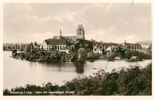 AK / Ansichtskarte Ratzeburg Dom mit ehem Kloster Ratzeburg