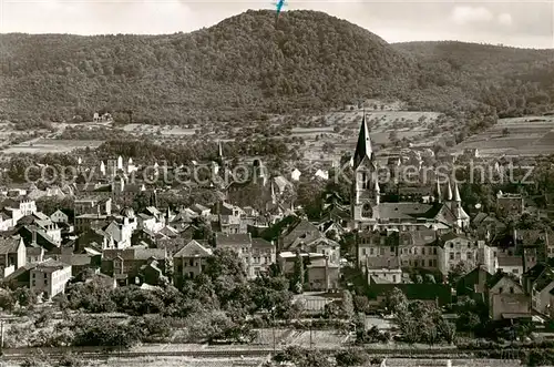 AK / Ansichtskarte Bad_Neuenahr Ahrweiler Panorama mit Kirche Bad_Neuenahr Ahrweiler