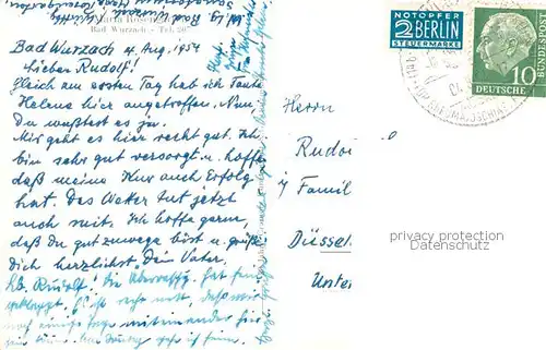 AK / Ansichtskarte Bad_Wurzach Maria Rosengarten Bad_Wurzach