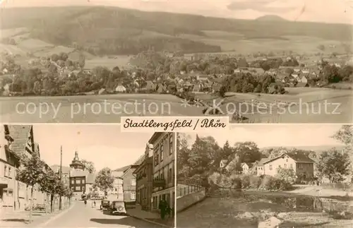 AK / Ansichtskarte Stadtlengsfeld Panorama Ortspartien Stadtlengsfeld
