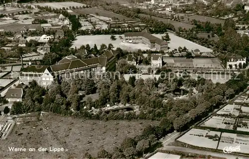 AK / Ansichtskarte  Werne__Lippe_Muenster_Westfalen Fliegeraufnahme 