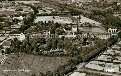 AK / Ansichtskarte  Werne__Lippe_Muenster_Westfalen Fliegeraufnahme 