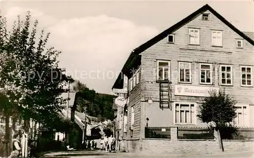 AK / Ansichtskarte  Fehrenbach_Thueringer_Wald HOG Werraquelle Fehrenbach_Thueringer_Wald