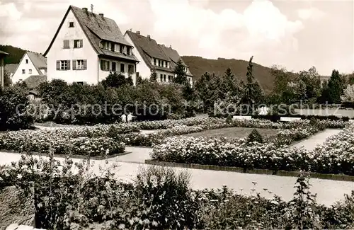 AK / Ansichtskarte 73829652 Hersbruck Rosengarten beim Strudelbad Hersbruck