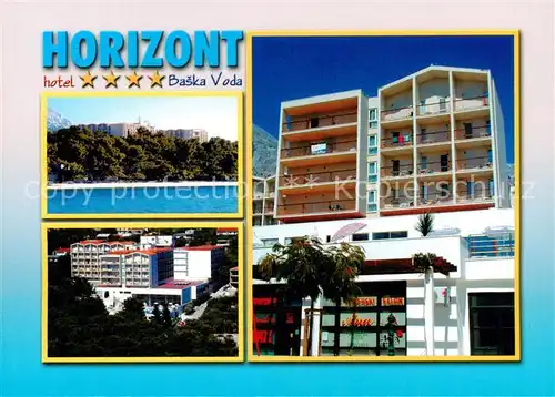 AK / Ansichtskarte 73829660 Baska_Voda_Croatia Hotel Horizont 