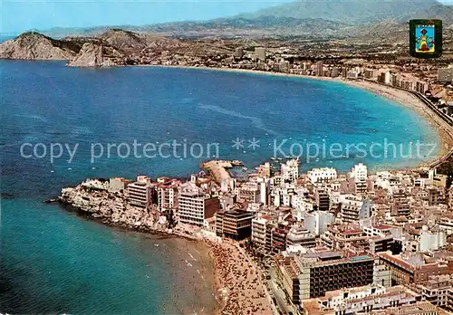 AK / Ansichtskarte 73829669 Benidorm_ES Fliegeraufnahme 