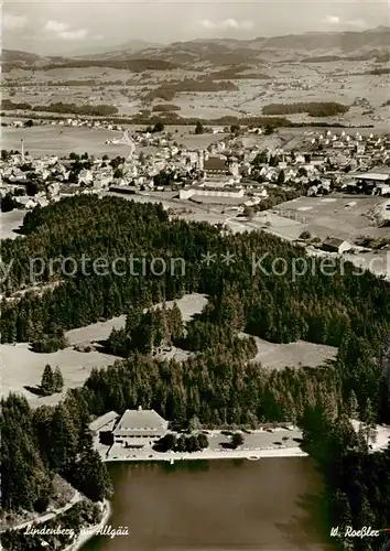 AK / Ansichtskarte  Lindenberg_Allgaeu Fliegeraufnahme Lindenberg Allgaeu