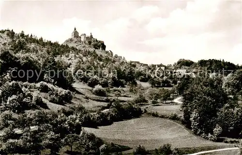 AK / Ansichtskarte 73829777 Hohenstein_Hersbruck mit Schloss Hohenstein_Hersbruck