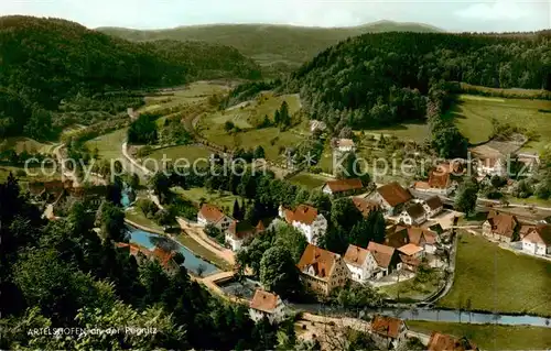 AK / Ansichtskarte  Artelshofen_Vorra Partie an der Pegnitz 