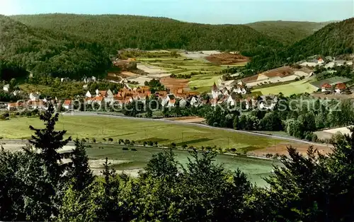 AK / Ansichtskarte  Eschenbach_Mittelfranken Panorama Eschenbach Mittelfranken