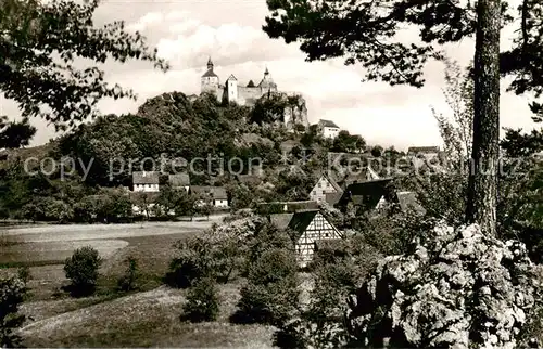 AK / Ansichtskarte  Kirchensittenbach Burg Hohenstein Kirchensittenbach