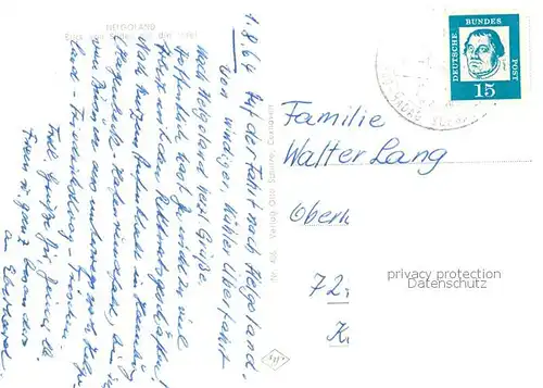 AK / Ansichtskarte  Helgoland Fliegeraufnahme Helgoland