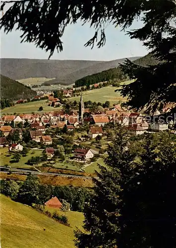 AK / Ansichtskarte 73829850 Baiersbronn_Schwarzwald Panorama Baiersbronn Schwarzwald