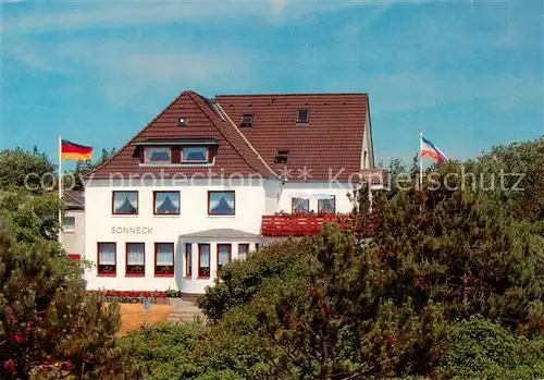 AK / Ansichtskarte  St-Peter-Ording Pension Sonneck 