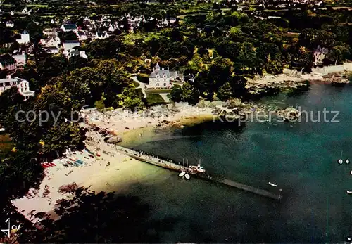 AK / Ansichtskarte  Beg-Meil_29_Finistere La cale et les plages dans les bois Vue aerienne 