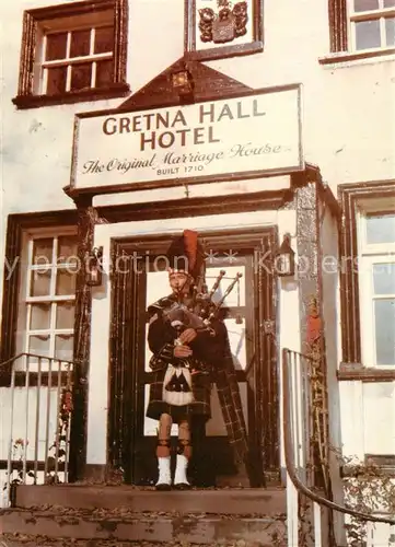 AK / Ansichtskarte 73829907 Gretna_Green_Scotland_UK Gretna Hall Hotel The Original Marriage House 
