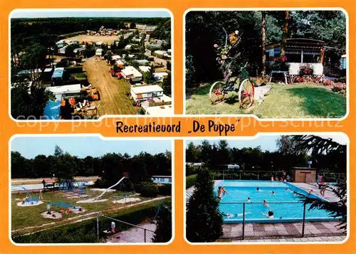 AK / Ansichtskarte 73829914 Markelo_NL Recreatieoord De Poppe Campingplatz Schwimmbad 