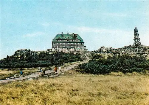 AK / Ansichtskarte Karkonosze Schronisko PTTK na Szrenicy Karkonosze