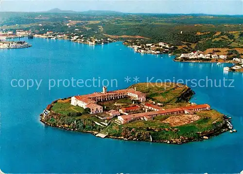 AK / Ansichtskarte Puerto_de_Mahon Vista del Rey Fliegeraufnahme Puerto_de_Mahon