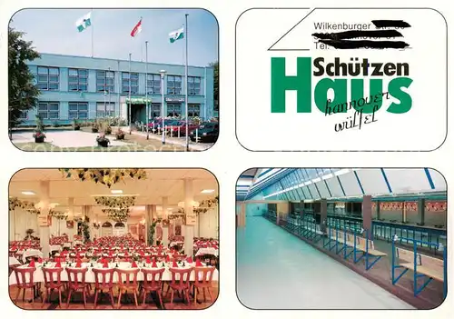 AK / Ansichtskarte Hemmingen_Hannover Schuetzenhaus Hannover Wuelfel Speisesaal Hemmingen Hannover