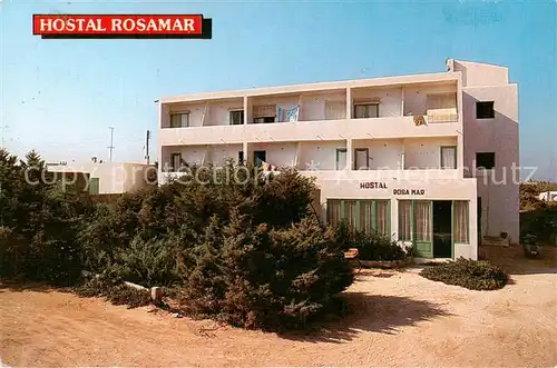 AK / Ansichtskarte Formentera_ES Playa Sa Roqueta Hostal Rosamar 