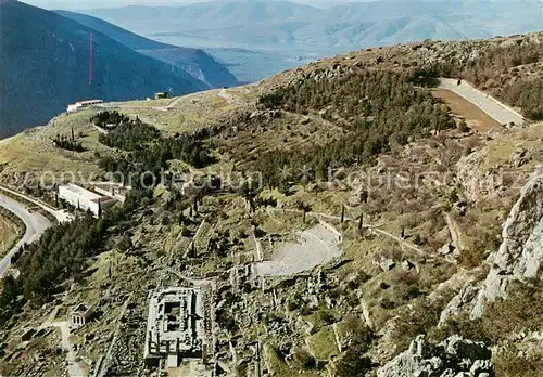 AK / Ansichtskarte Delphi_Delfi_Greece Fliegeraufnahme 