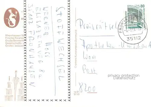 AK / Ansichtskarte Ingelheim_Rhein Restaurant Cafe Terrasse Ingelheim Rhein