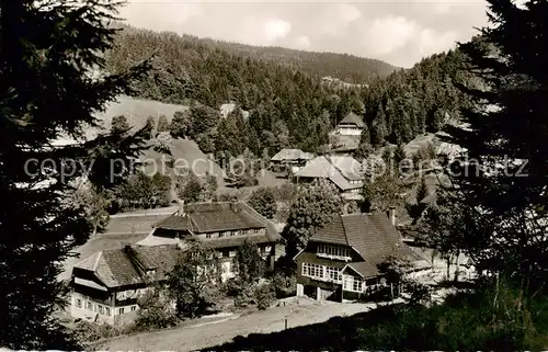 AK / Ansichtskarte Todtmoos Ortsteil Hinter Todtmoos Kurort im Schwarzwald Todtmoos