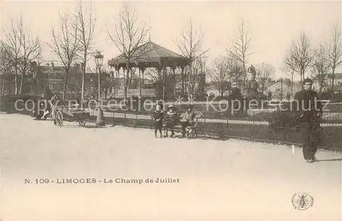 AK / Ansichtskarte  Limoges_87 Le Champ de Juillet 