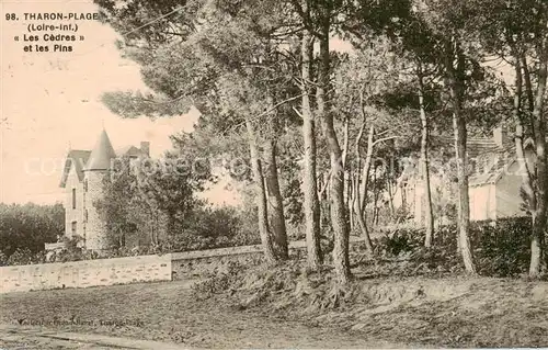 AK / Ansichtskarte  Tharon-Plage Les Cedres et les Pins Tharon-Plage