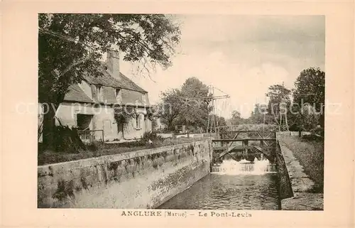 AK / Ansichtskarte  Anglure_51_Marne Le Pont Levis 