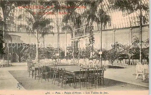 AK / Ansichtskarte  Pau_64 Palais dHiver Les Tables de Jeu 