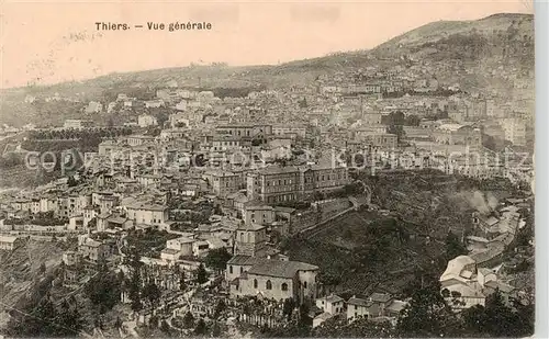 AK / Ansichtskarte  Thiers_63_Puy-de-Dome Vue generale 