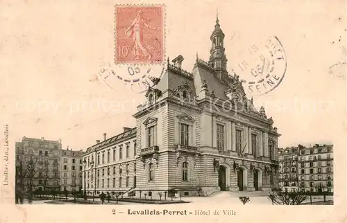 AK / Ansichtskarte  Levallois-Perret_92 Hotel de Ville 