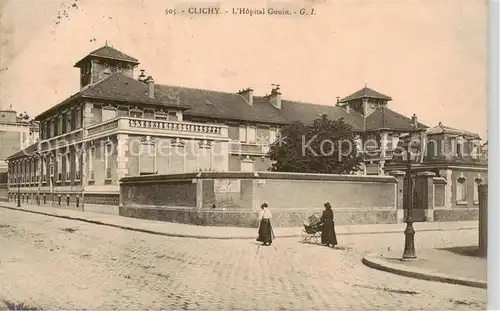 AK / Ansichtskarte  Clichy_92-la-Garenne Hopital Gouis 