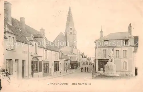 AK / Ansichtskarte  Chateaudun_28_Eure-et-Loir Rue Gambetta 