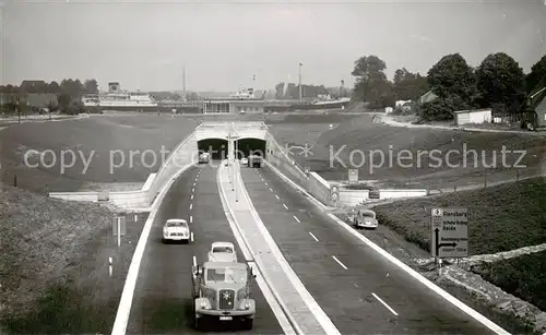 AK / Ansichtskarte  Rendsburg Tunnel Rendsburg