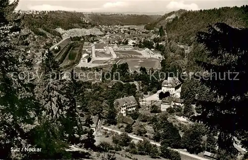 AK / Ansichtskarte  Sulz_Neckar Panorama Sulz Neckar