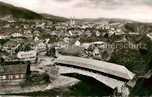 AK / Ansichtskarte  Forbach_Baden Panorama Forbach_Baden