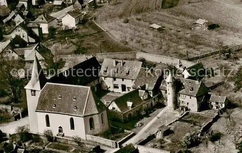 AK / Ansichtskarte  Hoechst_Odenwald Ehem Augustinerinnen Kloster Fliegeraufnahme Hoechst_Odenwald