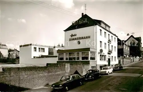 AK / Ansichtskarte  Limburg_Lahn Hotel Zimmermann Limburg_Lahn