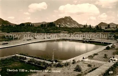 AK / Ansichtskarte  Oberjoch_Bad_Hindelang Hochmoor Schwimmbad 