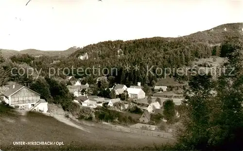 AK / Ansichtskarte  Unter-Hirschbach_Unterhirschbach_Oberpfalz Panorama 