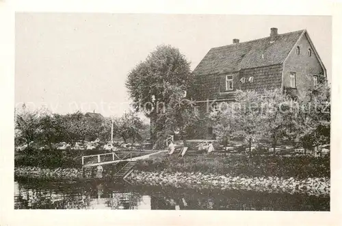 AK / Ansichtskarte  Leeswig_Koenigreich_Buxtehude Gaststaette Theodor Hintze